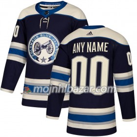 Dresovi Columbus Blue Jackets Custom Adidas 2018-2019 Alternate Authentic - Muške
